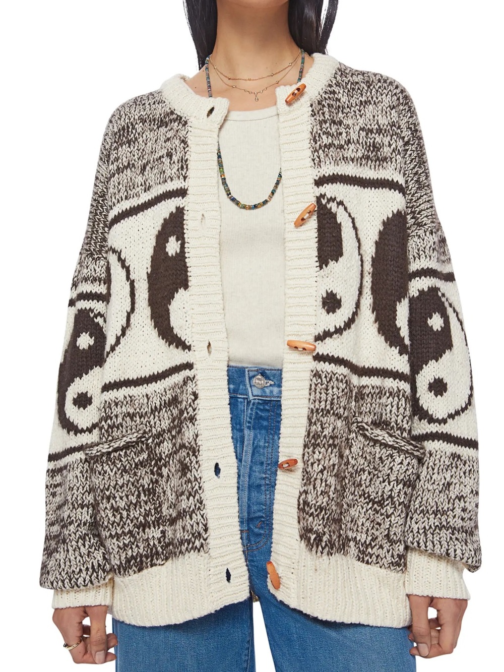 MOTHER The Long Drop Cardigan - Picture 2 of 16